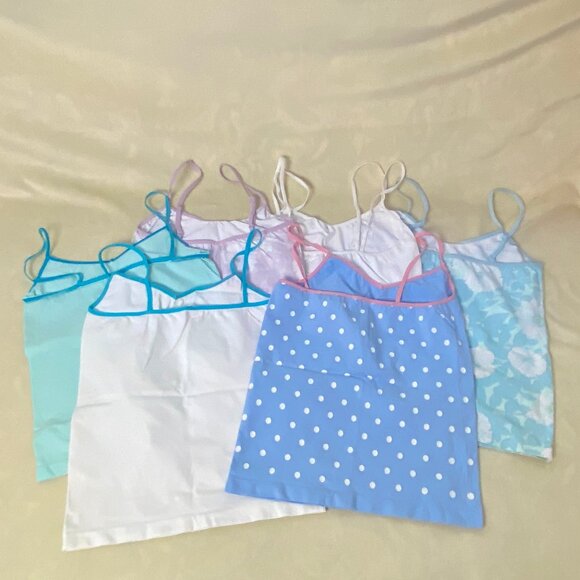 Camisoles Set of 6 EUC Super Soft & Stretchy - Picture 2 of 3